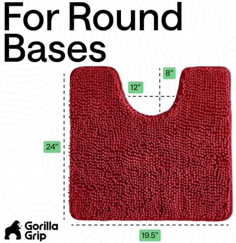 GORILLA GRIP Chenille Bath Rug Mat - Image 2