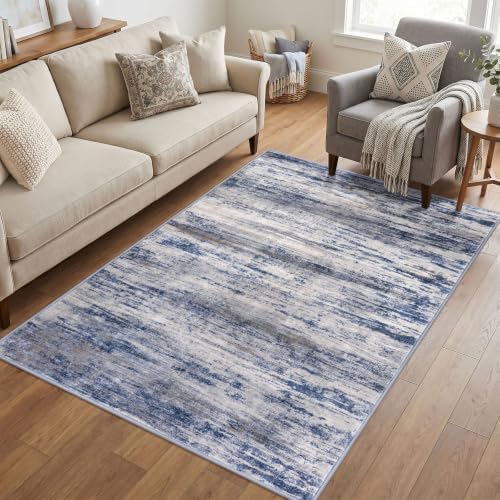 KOZYFLY Modern 4x6 Rug Washable Large Rugs - Image 2