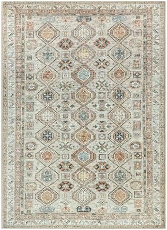 Keen Home Design Vintage Washable Area Rug, Non-Slip Low Pile - Image 3