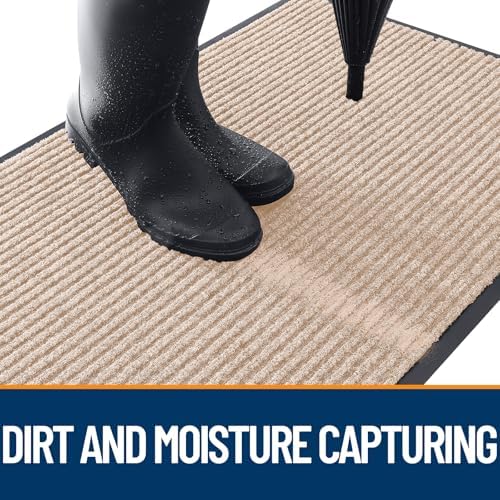 OLANLY Front Door Mat 59x23, Waterproof Heavy-Duty Indoor Outdoor Doormat - Image 5