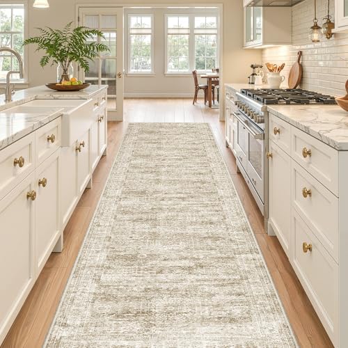 2'6 x 10' Runner Rug Non Slip, Washable Kitchen Rugs - Image 3