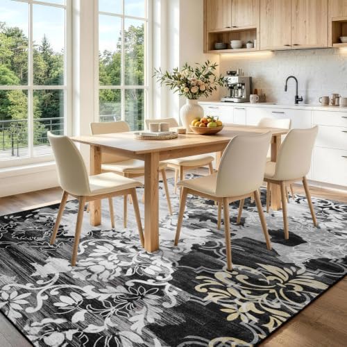 9x12 Washable Non-Slip Area Rug - Image 6