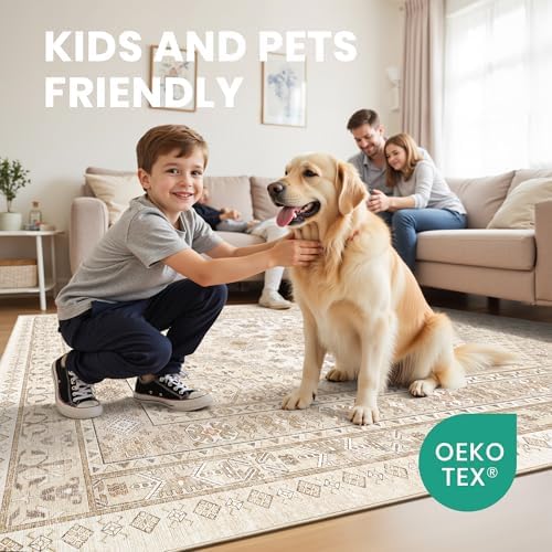 zesthome 4x6 Area Rug for Entryway, Washable Kitchen Rug - Image 7