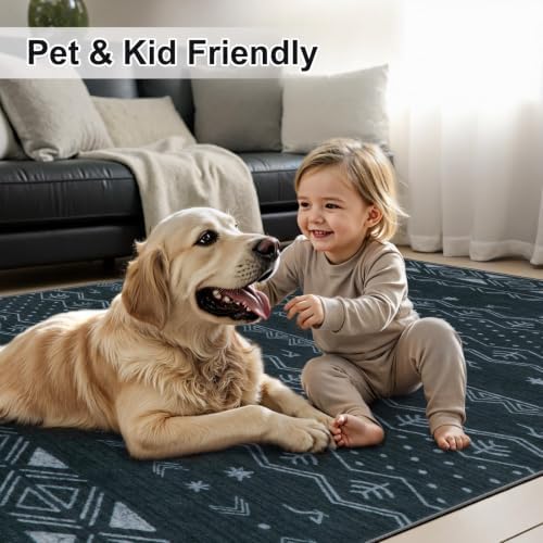 SERISSA 2x3 Washable Non-Slip Boho Area Rugs - Image 6