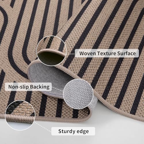 Tangsoo Easy Jute 2x6 Washable Runner Rug - Image 3