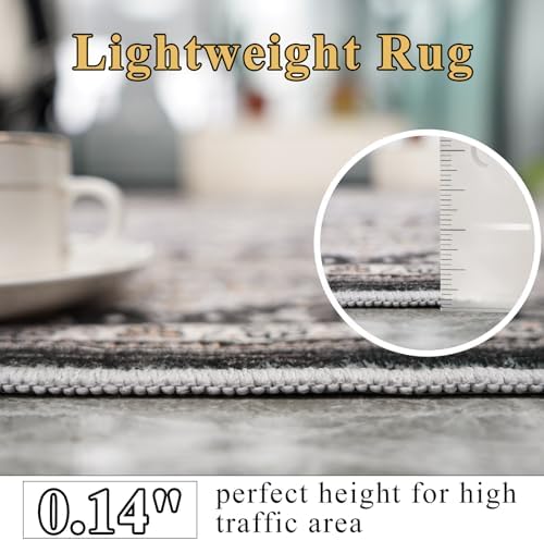 8x10 Rug Washable Area Rugs: Large Soft Living Room Rug - Image 6