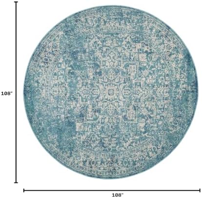 SAFAVIEH Evoke Round Rug 9' - Image 2