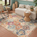 Lahome Moroccan Washable Small Area Rug, 3x5 Rug by Lahome