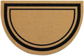 OLANLY Half Circle Door Mat 35x23, Low Profile Doormat by OLANLY