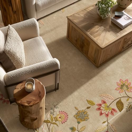 5x7 Living Room Area Rugs: Washable Bedroom Rug Non Slip Soft Large Carpet - Image 3