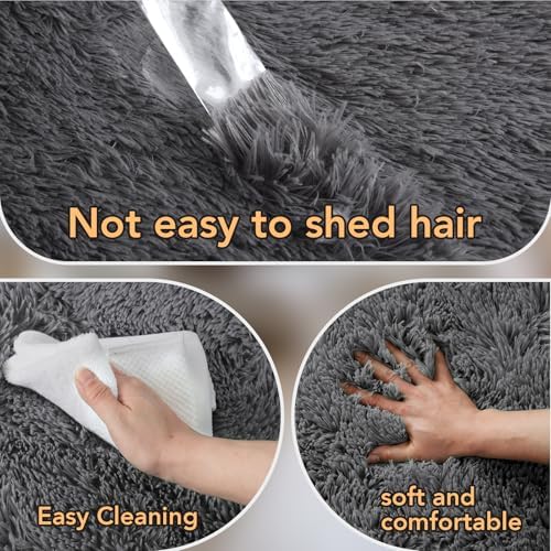 Fluffy 4x6 Area Rugs for Bedroom: Ultra Soft Fluffy Carpet - Image 5
