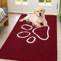 Smiry Dog Door Mat for Muddy Paws, Absorbent Non Slip Dirt Trapper by Smiry