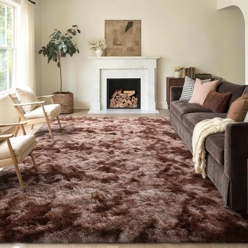 FinRèc Home 5x8 Non-Slip Fluffy Area Rugs by FinRe%CC%80cHome