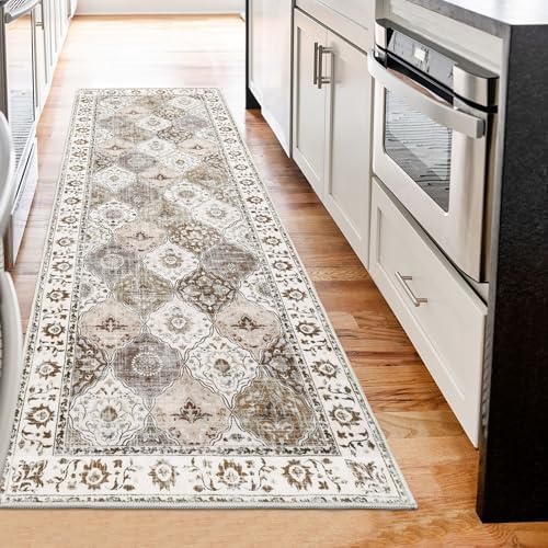HEBE Hallway Runner Rug 2'x6', Washable Non Slip Kitchen Rug Runner - Image 6