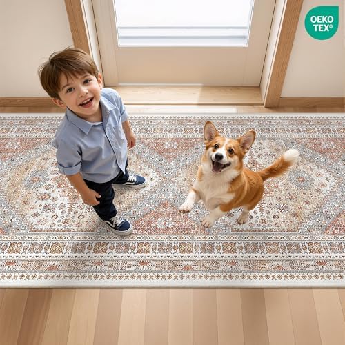 Washable Runner Rug 2.5x16, Non-Slip Long Kitchen Rugs - Image 7