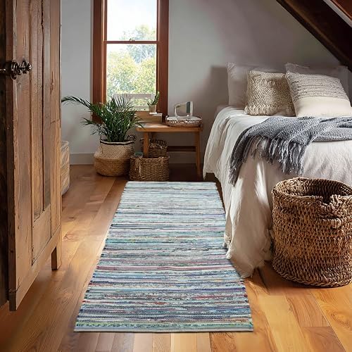COTTON CRAFT Cotton Chindi Floor Runner - Image 7