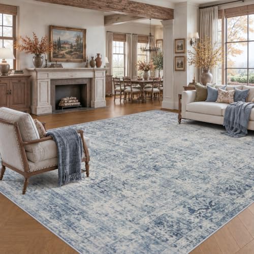 10x12 Area Rug Living Room: Washable Bedroom Rug - Image 2