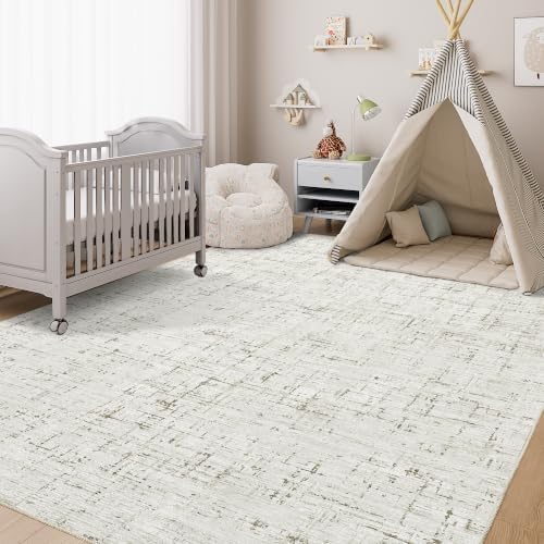 DUKINO 6x9 Area Rugs, Washable Modern Abstract Rug - Image 3