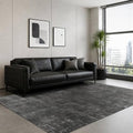 Washable 4x6 Rug Modern Abstract Area Rug by LatteFog