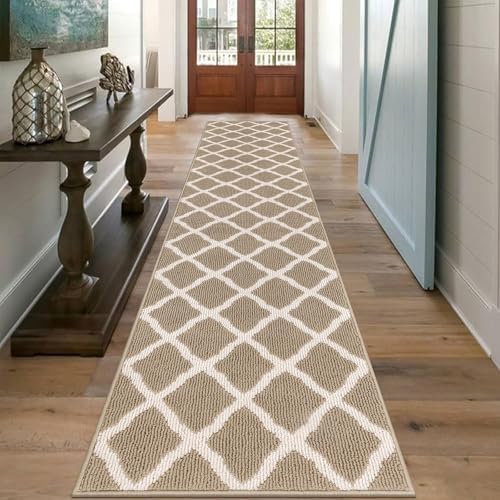 SHACOS Hallway Runner Rugs 2x10 ft Washable Rug Runner by SHACOS