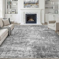 LOONGRUG 9x12 Area Rug Washable Neutral Modern Rug by LOONGRUG