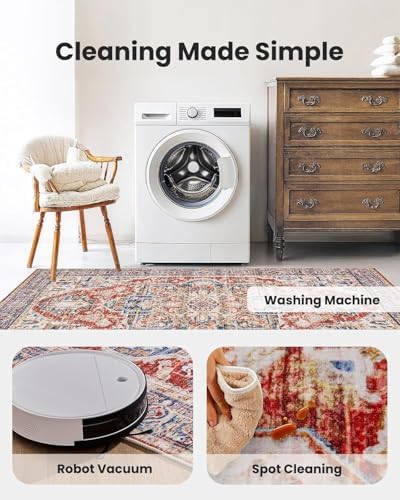 Amada Large 8x10 Washable Area Rug - Image 6