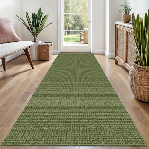 EARTHALL Woven Runner Rug 3x8 Ft Washable Runners by EARTHALL