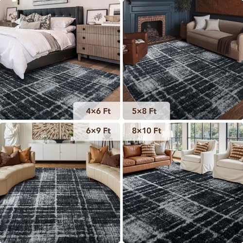 9x12 Non-Slip Fluffy Area Rugs For Living Room - Image 6