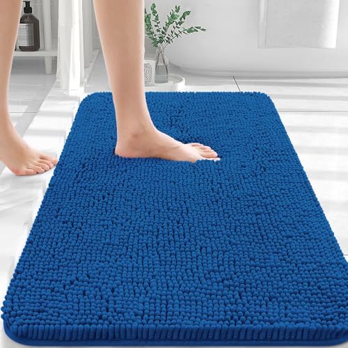 OLANLY Bathroom Rugs 30x20, Extra Soft Absorbent Chenille Bath Rugs - Image 2