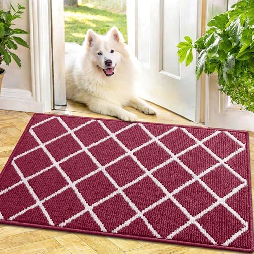 Finchitty Indoor Door Mat, Dirt Resistant and Absorbent, Low-Profile, Washable by Finchitty