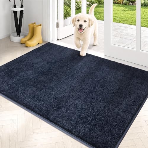PURRUGS Dirt Trapping Indoor Door Mat, 31.5" x 47" by PURRUGS