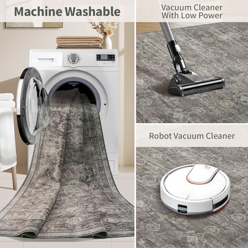 Rugxara 2x6 Washable Runner Rug - Image 5