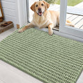 OLANLY Dog Door Mat for Muddy Paws 36x24, Ultra-Absorbent Chenille Mud Mat by OLANLY