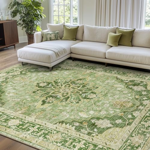 RELEANY Washable Area Rug, Large 9'x12' - Image 3