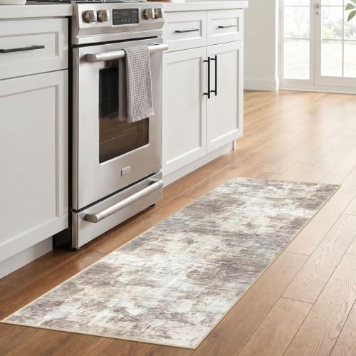 IOHOUZE Abstract Runner Rug 2x6 Ft Washable Runners - Image 3