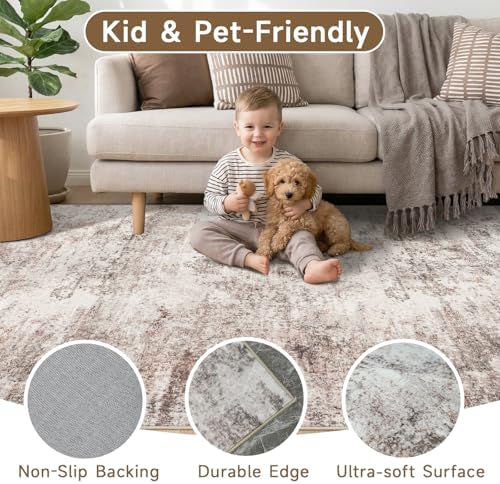 2x3 Rug Ultra Soft Abstract Rug - Image 3