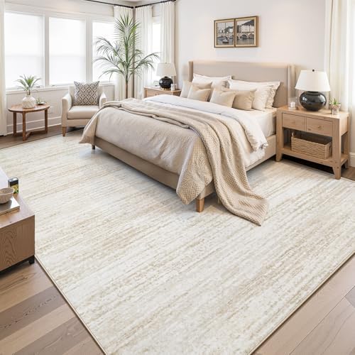 Area Rug 9x12 Living Room Rugs: Washable Modern Rug Large Non-Slip Soft Rugs - Image 2