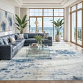 Toneed Washable 8x10 Area Rug by Toneed