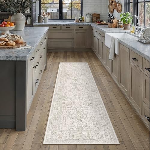 PureCozy Grey 2x6 Washable Runner Rug - Image 2