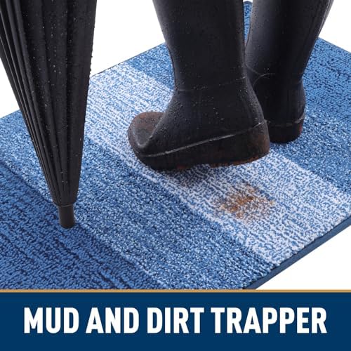 Smiry Dog Door Mat for Muddy Paws, Absorbs Moisture and Dirt, 71x47 Inches - Image 2