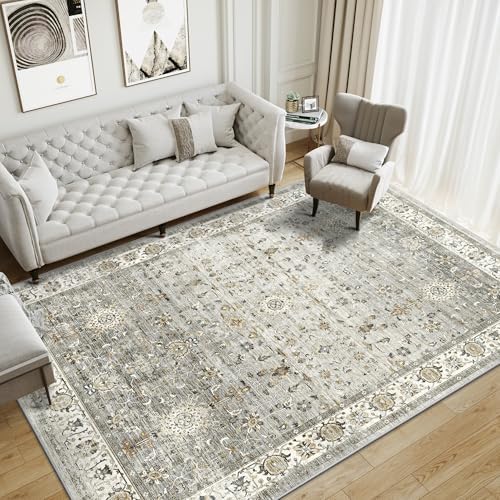 Washable 6x9 Area Rugs, Non Slip Rug - Image 2