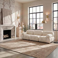 SAFAVIEH Vision Area Rug 8x10 Large, Light Brown VSN606C by Unknown