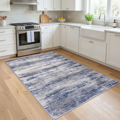 KOZYFLY Modern 4x6 Rug Washable Large Rugs - Image 3