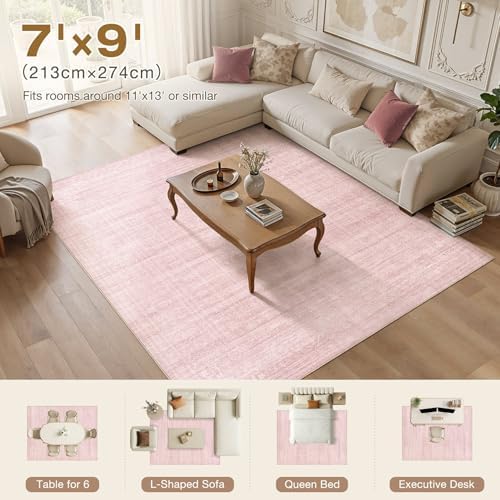 Nakagishi Neutral 7x9 Area Rugs - Image 5