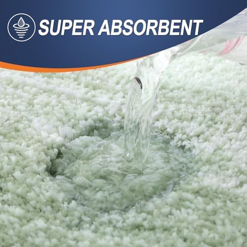 OLANLY Bathroom Runner Rug 59x24, Extra Soft Absorbent Microfiber Bath Rugs - Image 3