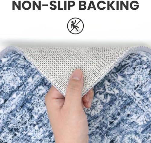 SIILOOM 2x12 Washable Runner Rug Non Slip Soft Area Rug - Image 6