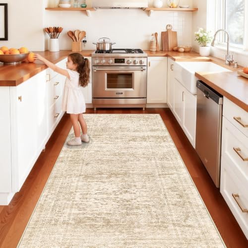 4x10 Wide Hallway Runner Rug: Washable 10ft Runners by TOPRUUG