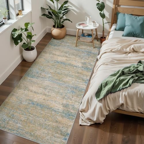 Abstract 2x6 Washable Runner Rug - Image 5