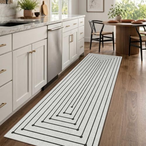 2x6 Runner Rug Washable Runner for Hallway Kitchen - Image 2