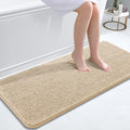 OLANLY Bathroom Runner Rugs 47x20, Extra Soft Absorbent Chenille Bath Rugs by OLANLY